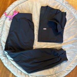 Figs Scrub Set-Night Sky